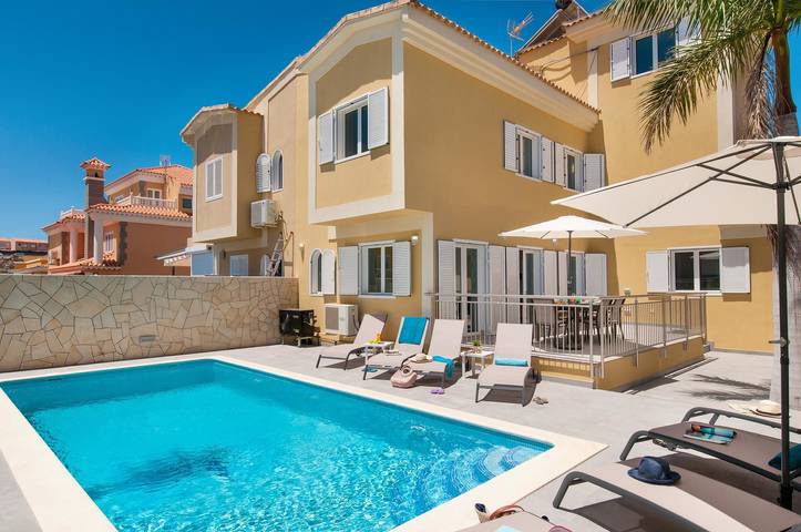 Villa voor 8 personen, met Terras en Zwembad in Maspalomas