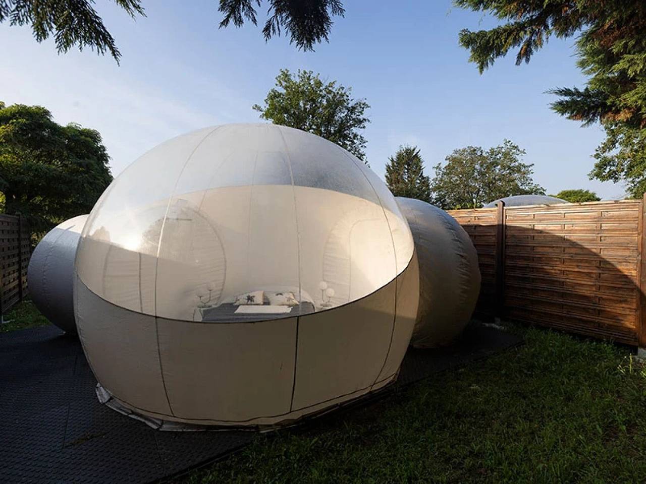 Zecamping 3 étoiles chiens acceptés locatif 2 pers in Bagneaux-sur-Loing, Seine-et-Marne