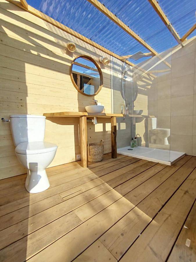 Tente pour 2 personnes, avec vue ainsi que jardin et terrasse en Corse-du-Sud - 4