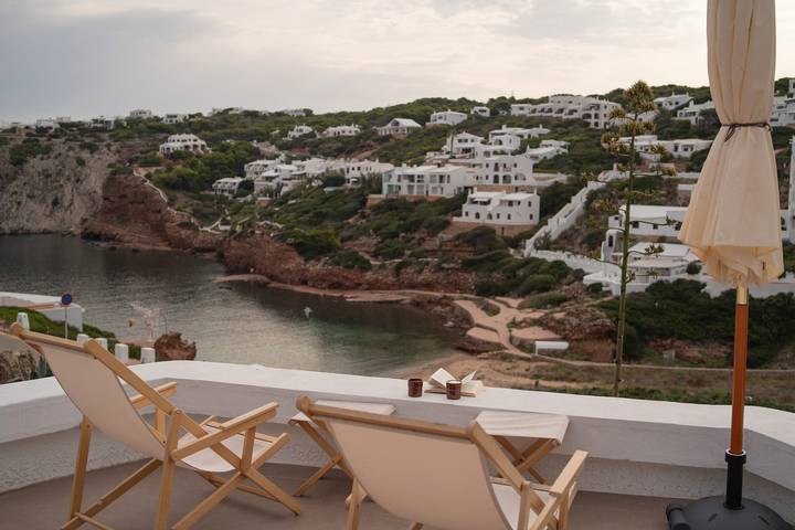 Apartamento para 4 personas, con balcón y jardín en Cala Morell