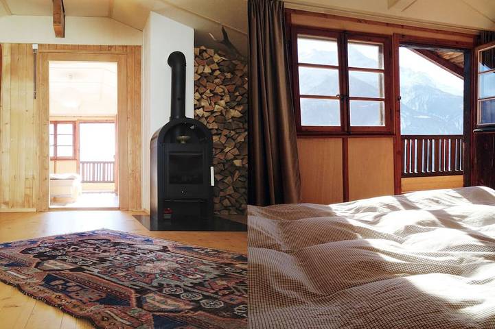 Chalet für 8 Personen, mit Balkon und Garten sowie Sauna in Bettmeralp - 4