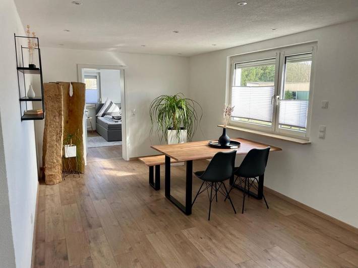 Ferienwohnung für 2 Personen, mit Terrasse und Garten in Meßkirch