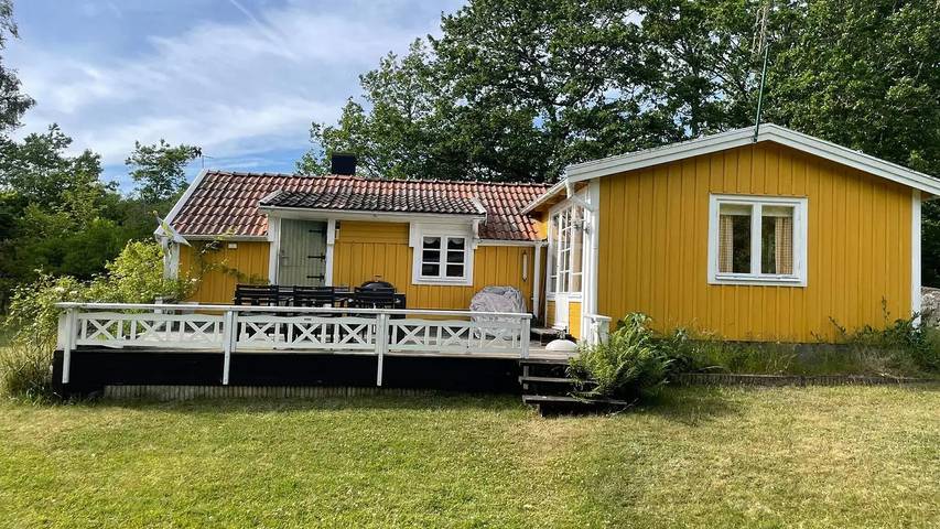 Ferienhaus für 7 Personen, mit Garten in Karlskrona