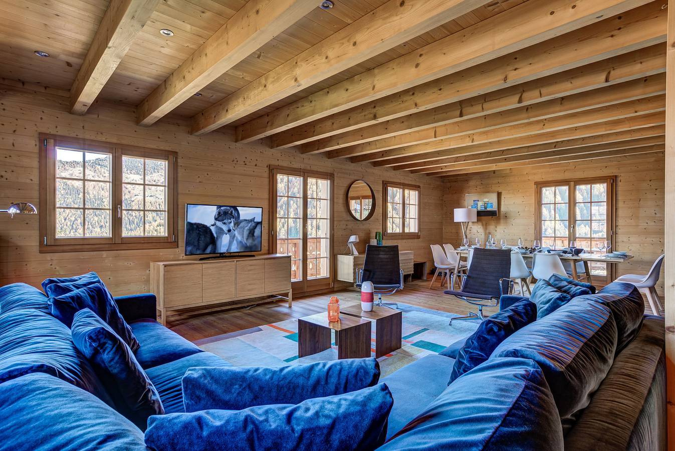 Chalet Chalet le Chapeau in La Tzoumaz, Riddes
