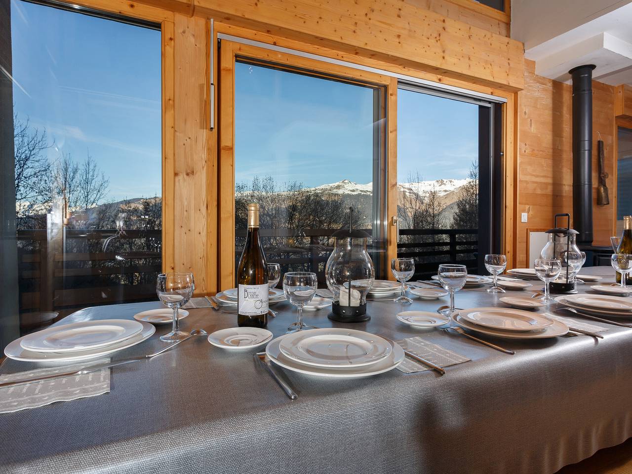 Chalet individual para 12 en Montgésin, tranquilo, cerca de pistas, con parking in La Plagne, Aime-la-Plagne
