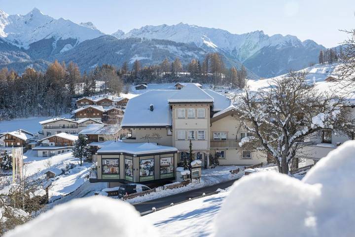 Appartement voor 2 personen, met tuin, met huisdier in Ladis