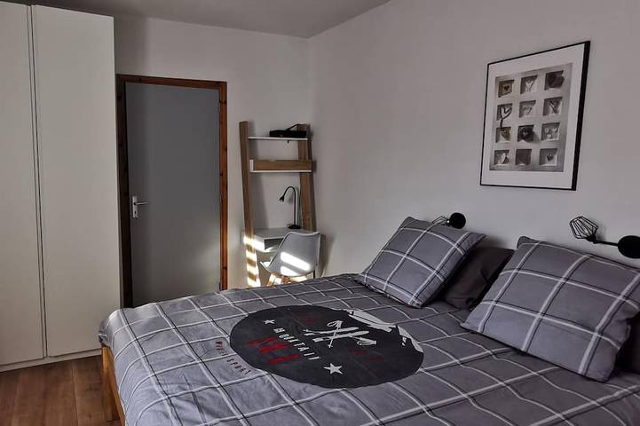 Appartement entier, Appartement 4* familial, terrasse, jardin et cheminée in Briançon, Serre Chevalier