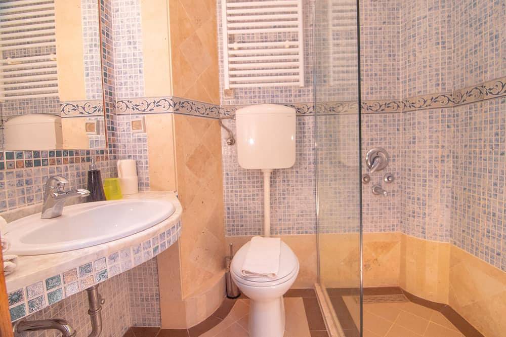 Zimmer Balkon Meerseite n1 in Sveti Stefan, Opština Budva