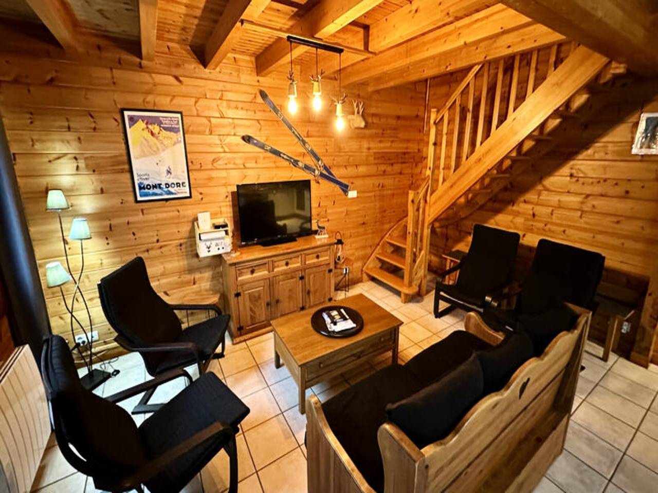 Appartement entier, Chalet au Mont-Dore avec vue sur les montagnes in Mont-Dore, Parc naturel régional des Volcans d'Auvergne