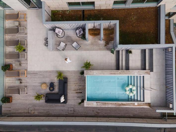 Hotel für 3 Personen, mit Terrasse und Pool, mit Haustier in Helsingborg - 2