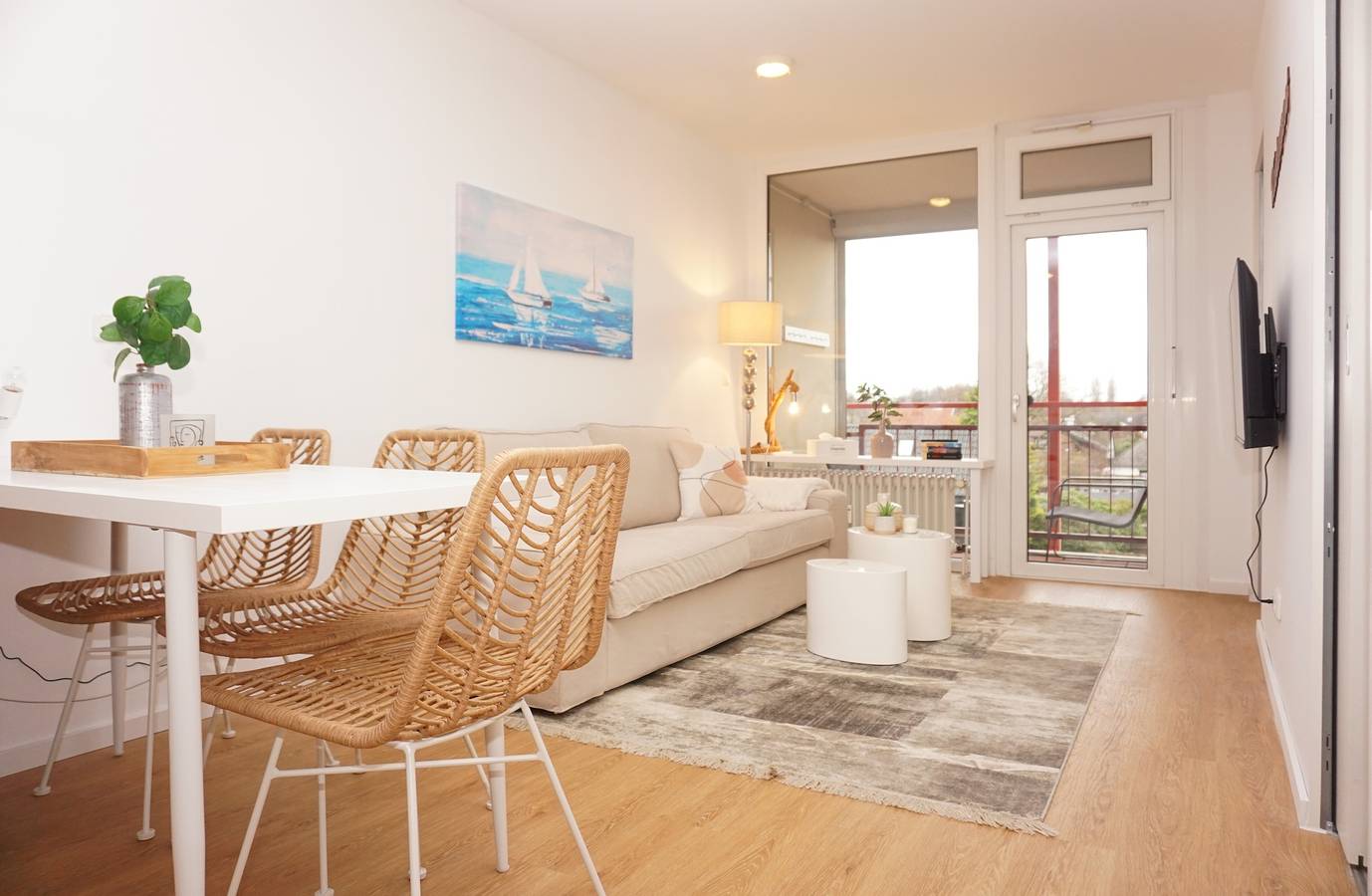 Appartement entier, Luxueux petit appartement Küstennest directement au bord du Steinhuder Meer in Wunstorf, Lac de Steinhude