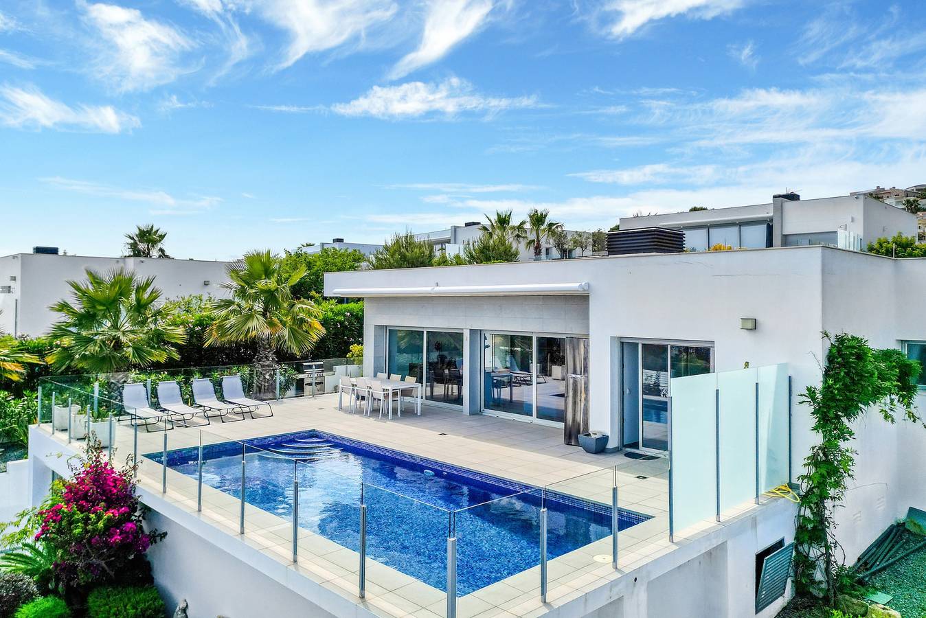 Villa "Modern Seaview" con piscina privada y Wi-Fi in Benitachell, Costa Blanca