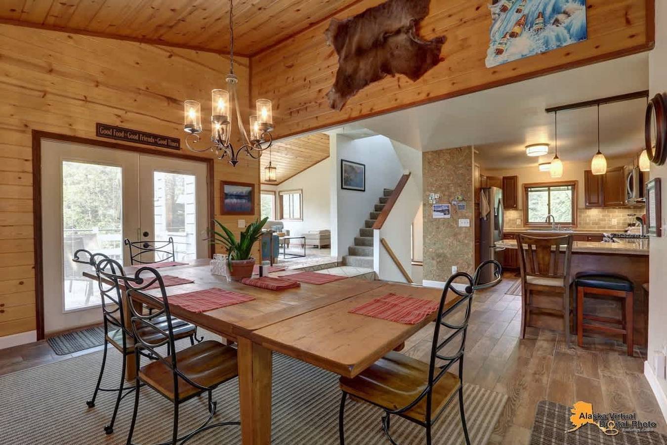 Slopes Spokes Alaska Large Hot Tub in Girdwood, Anchorage