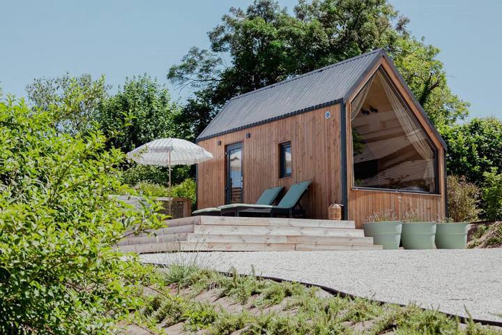 Gîte pour 3 personnes, avec Balcon et Terrasse ainsi que Jardin et Vue