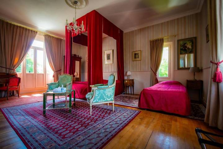 Chambre d’hôte pour 2 personnes, avec jardin et piscine ainsi que vue sur le lac et vue à Francueil - 4