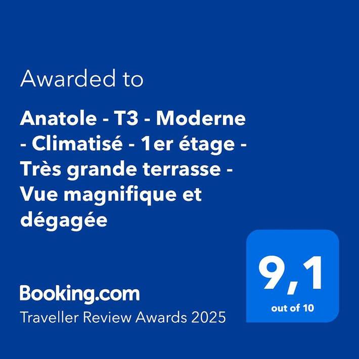 Gîte pour 5 personnes, avec vue et balcon dans Office De Tourisme De Saint Mandrier - 4