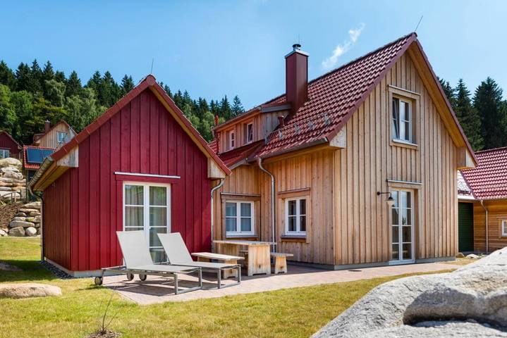Ferienhaus für 2 Personen, mit Terrasse und Garten sowie Sauna - 1