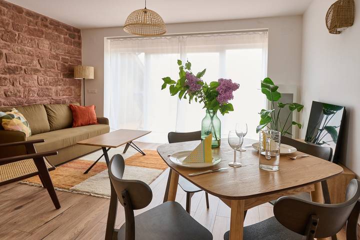 Ferienwohnung für 4 Personen, mit Balkon und Terrasse sowie Garten im Elsass - 3