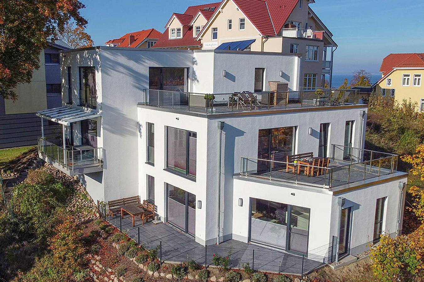 Apartamento entero, Toller Blick auf das Nordperd - Villa Bergfrieden Terrassenhaus Fewo 03 in Göhren, Rügen
