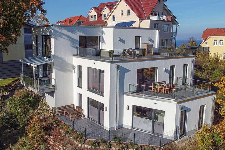 Ferienwohnung für 3 Personen, mit Sauna und Balkon in Göhren