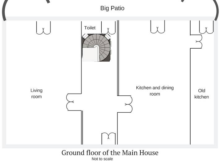 Location de vacances pour 14 personnes, avec jardin et terrasse à Les Verchers-sur-Layon - 2