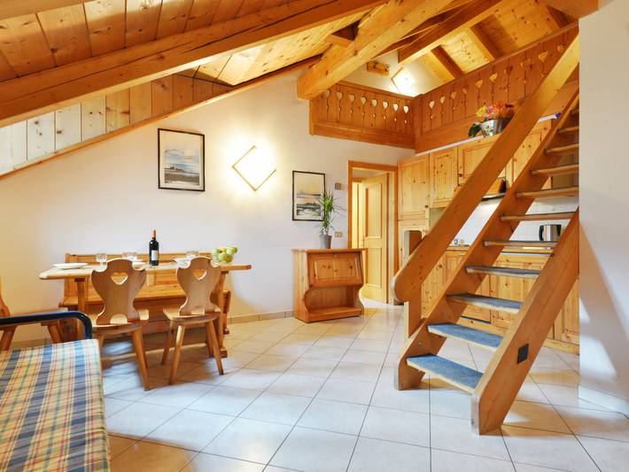 Gîte pour 5 personnes, avec Vue à Campitello di Fassa