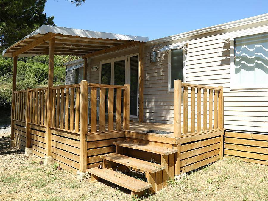 Camping Ushuaïa Villages Figurotta - Mobilhome 8 personas - Prestige in Bizanet, Region de Narbonne