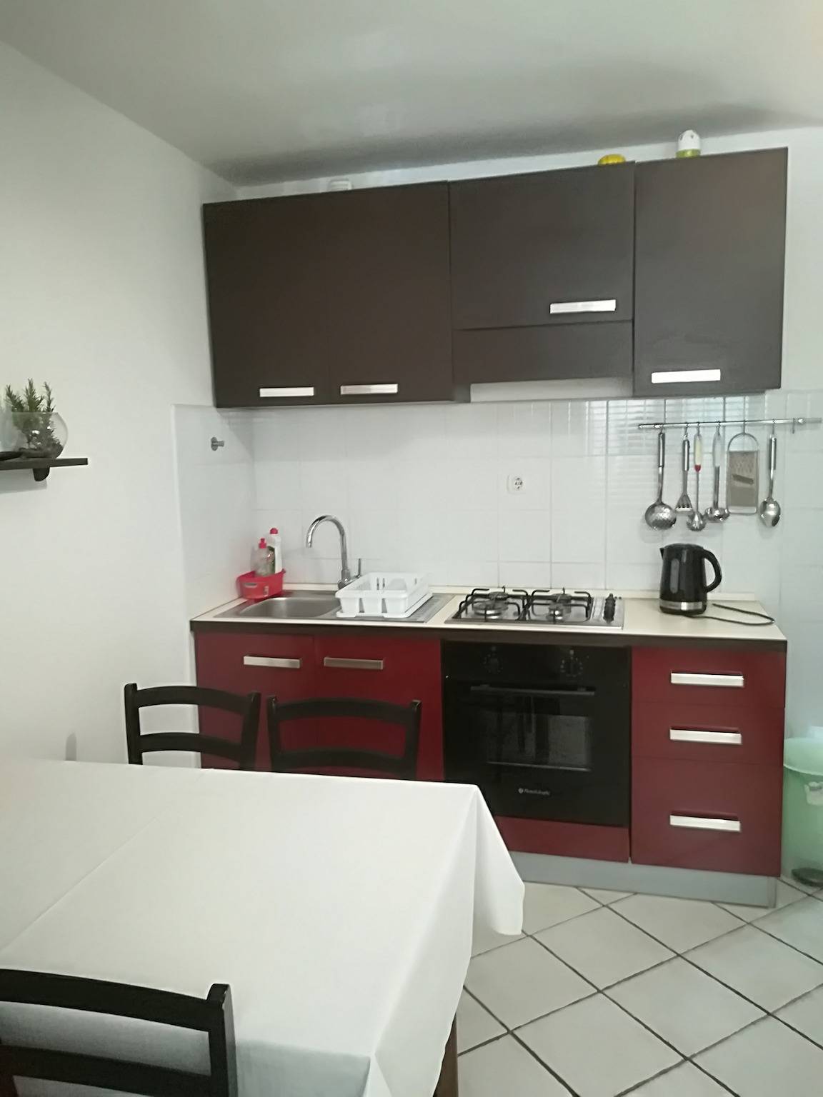 Cijeli apartman, Ferienwohnung in Novi Vinodolski mit Meerblick, Terrasse, Klimaanlage, W-Lan (3667-2) in Novi Vinodolski, Primorsko-goranska županija