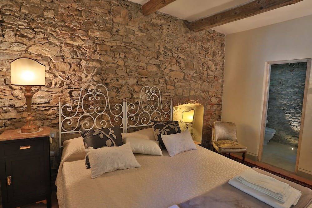Die Scheune der Villa Buonamici in Vaiano, Prato Provinz
