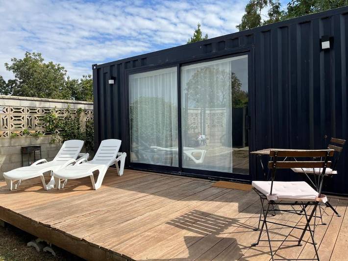 Location de vacances pour 2 personnes, avec Terrasse ainsi que Jardin et Vue à Saragosse