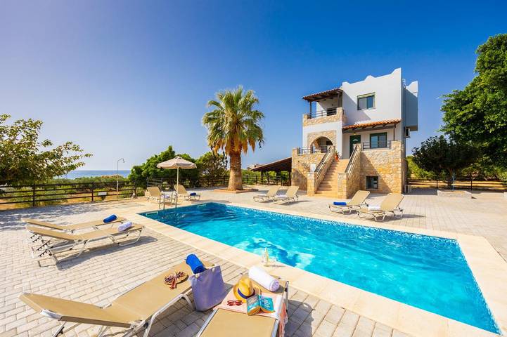 Villa für 9 Personen, mit Meerblick und Garten in Griechenland - 4