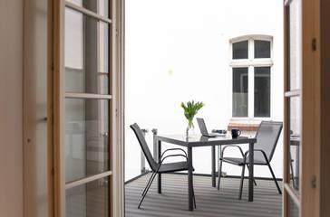 Gîte pour 2 personnes, avec vue, animaux acceptés à Eisenach