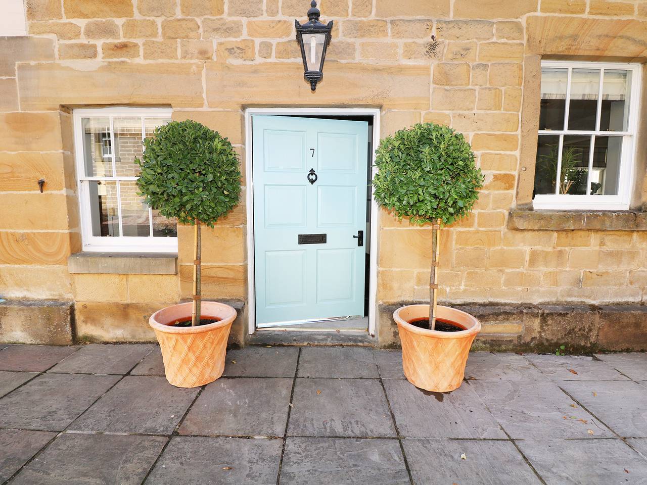 Castle Hill in Bakewell, Derbyshire