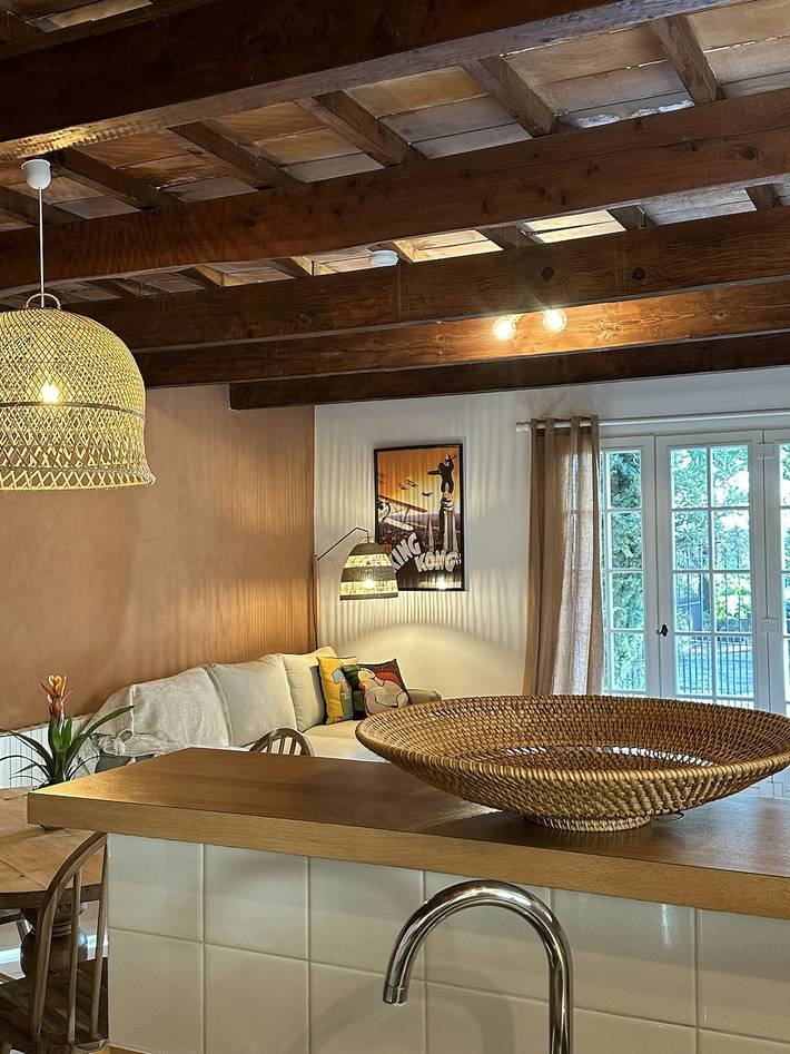 Casa provenzal con vistas al Mont Ventoux in Villedieu, Vaucluse