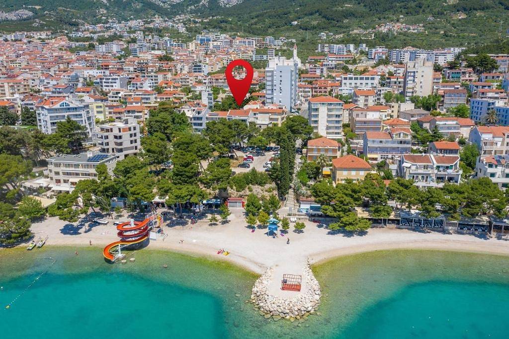 Ganze Wohnung, Studio Appartement mit Balkon und Meerblick Makarska -a in Makarska, Makarska Riviera