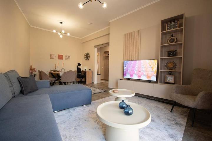 Vakantieappartement voor 6 personen, met balkon in Lesbos