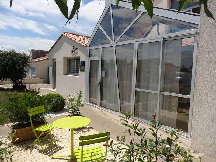 Chambre d’hôte pour 2 personnes, avec jardin