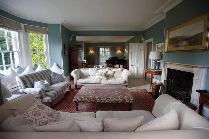 Boconnion House w/ Pool & Tennis Court in Cornwall