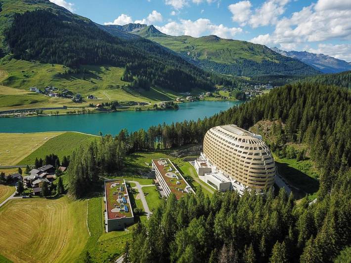 Ferienhaus für 2 Personen, mit Balkon und Terrasse sowie Pool und Sauna in Klosters