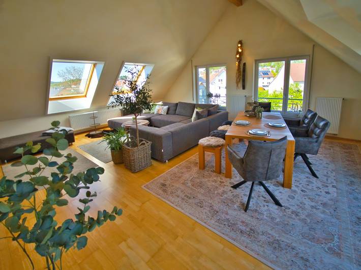 Ferienwohnung für 3 Personen, mit Balkon, mit Haustier