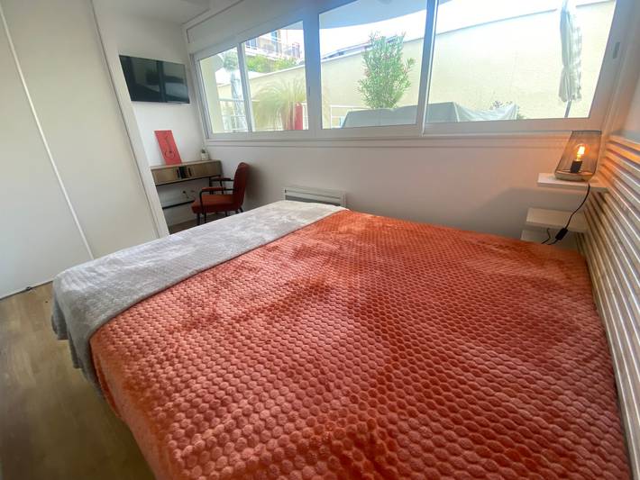 Ganze Wohnung, Modernes Stadtzentrum-Apartment mit Terrasse, Wlan und Parkplatz in Arcachon in Arcachon, Arcachon und Umgebung