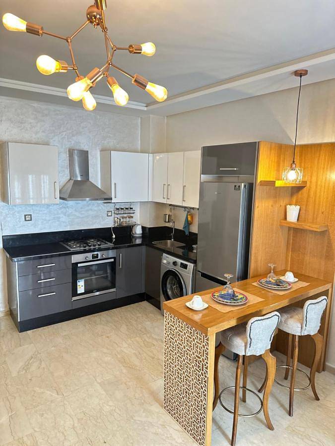 Appartement de vacances pour 3 personnes, avec jardin