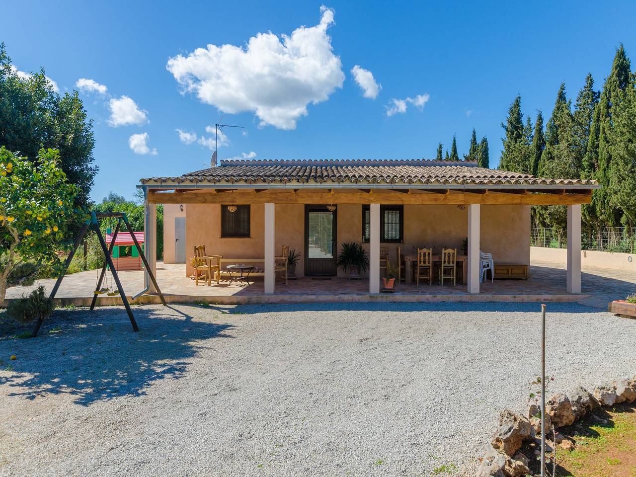 Es Mitja Davall - Ferienhaus In Sencelles in Sencelles, Mallorca Inselmitte