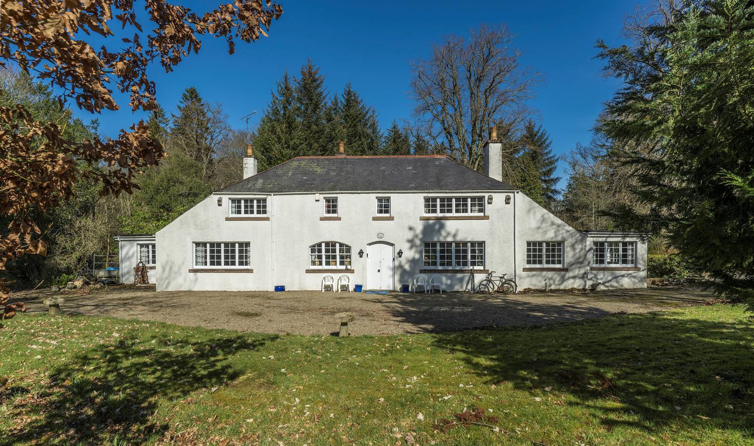 White House Retreat in Aberdeenshire