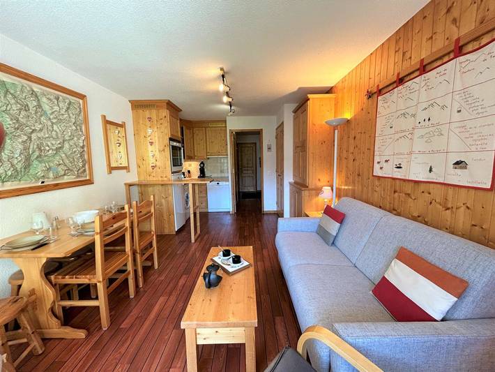 Gîte pour 5 personnes, avec balcon dans Meribel-les-Allues - 2