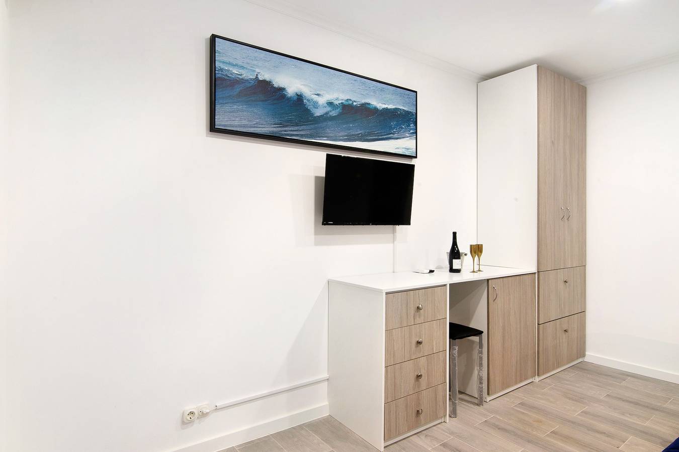 Ganze Wohnung, Apartment 'Beach' mit Gemeinschaftsterrasse, Wlan und Klimaanlage in Moncarapacho, Parque Natural da Ria Formosa