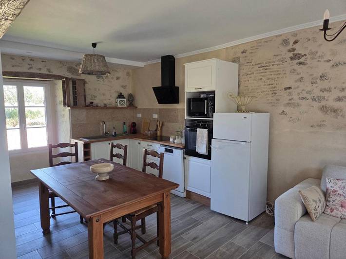 Maison de vacances pour 4 personnes, avec Terrasse ainsi que Jardin et Vue