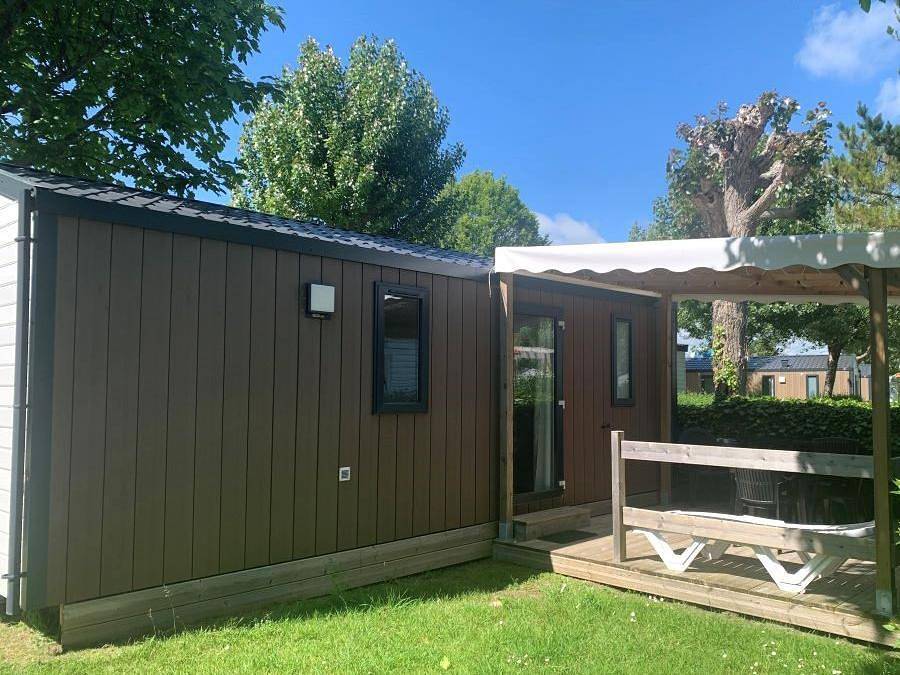 Camping Aux Coeurs Vendeens - Mobilheim 5 personen - Cottage Grand Confort 2 Zimmer in Saint-Jean-de-Monts, Vendée