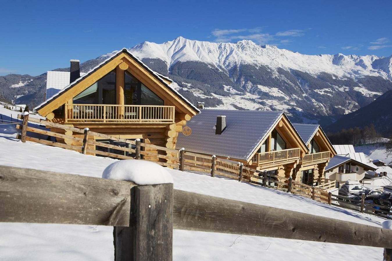 Chalet 'Tyroladis Family Chalet Frommes' mit Bergblick, privater Terrasse und Wi-Fi in Ladis, Serfaus-Fiss-Ladis