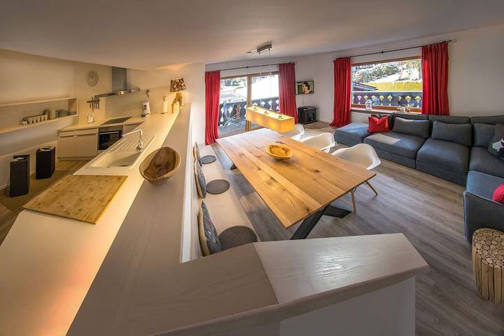 Ferienwohnung für 6 Personen, mit Balkon und Sauna